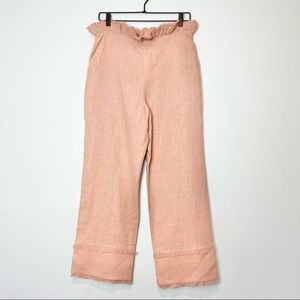 Lovers + Friends Annette Fringe Hem Pants